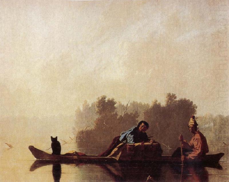 Fur Traders Descending the Missouri, George Caleb Bingham